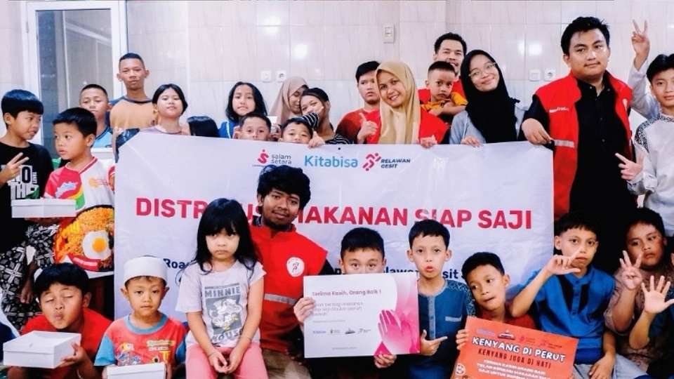 Semangat Berbagi Ramadhan: Relawan Gesit Jakarta Barat Salurkan Bekal Buka Puasa Bergizi