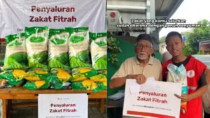 Relawan Gesit Bekasi Tuntaskan Amanah Penyaluran Zakat Fitrah